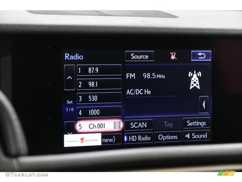 2016 Lexus RC 300 F Sport AWD Coupe Audio System Photo #140426904