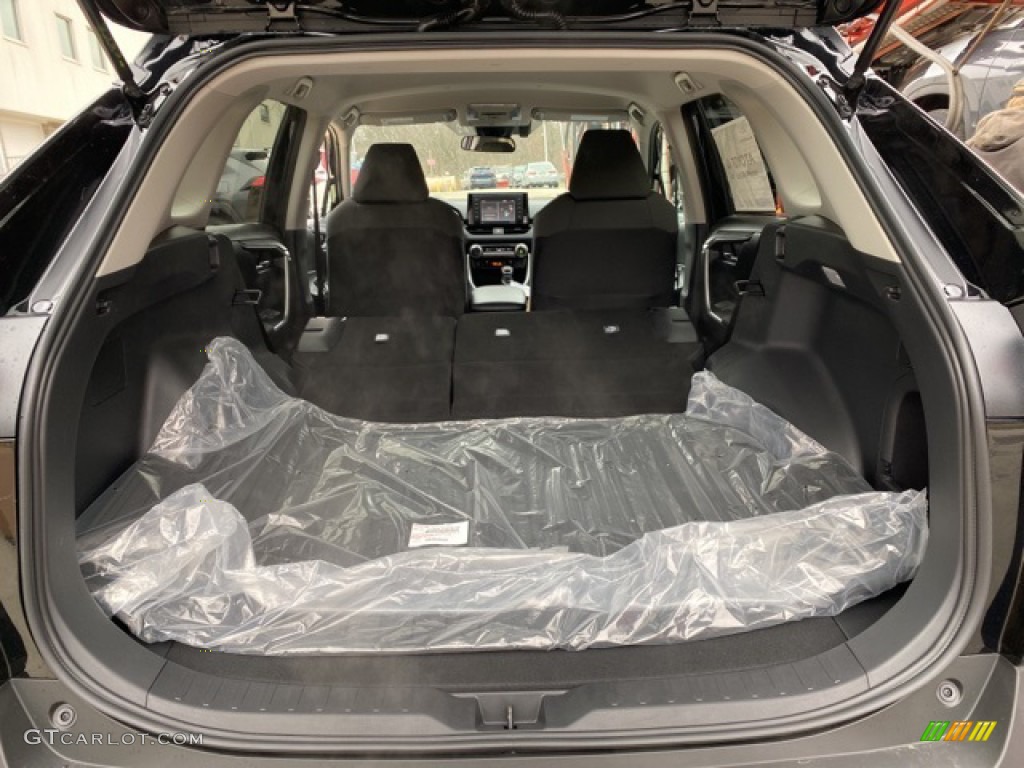 2021 RAV4 XLE AWD Hybrid - Midnight Black Metallic / Black photo #25