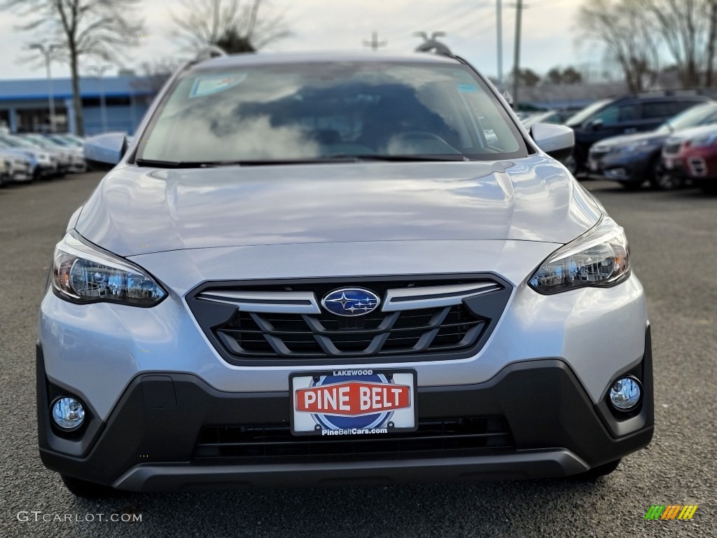 2021 Crosstrek Premium - Ice Silver Metallic / Black photo #2