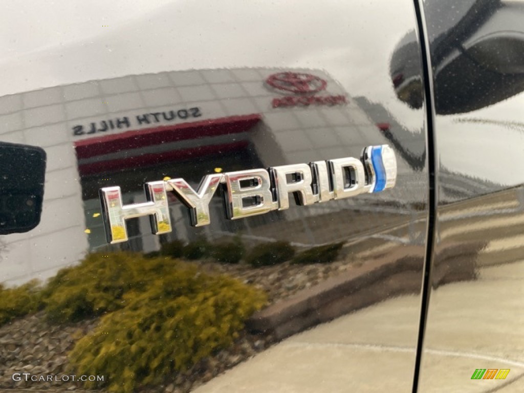 2021 RAV4 XLE AWD Hybrid - Midnight Black Metallic / Black photo #28