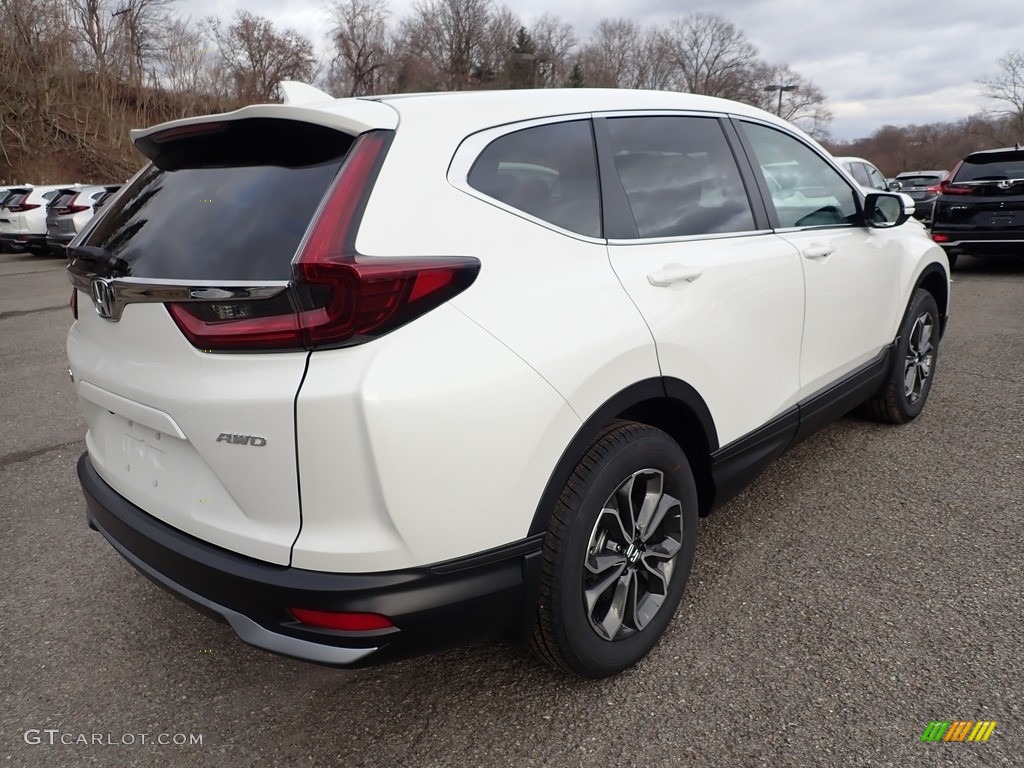 2021 CR-V EX AWD - Platinum White Pearl / Black photo #5