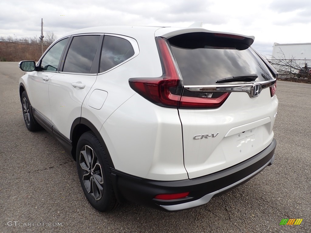2021 CR-V EX AWD - Platinum White Pearl / Ivory photo #3