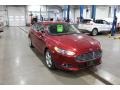 2015 Ruby Red Metallic Ford Fusion SE  photo #3