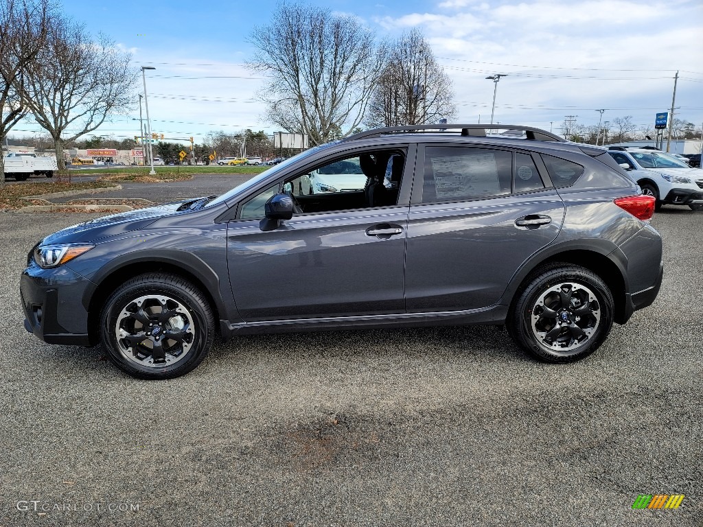 2021 Crosstrek Premium - Magnetite Gray Metallic / Black photo #4