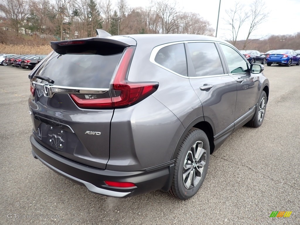 2021 CR-V EX AWD - Modern Steel Metallic / Gray photo #5