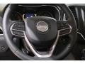 Black 2020 Jeep Cherokee Latitude Plus 4x4 Steering Wheel