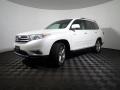 2013 Blizzard White Pearl Toyota Highlander Limited 4WD  photo #8