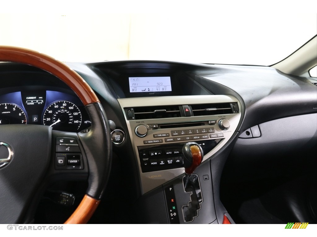 2010 RX 350 AWD - Smokey Granite Mica / Black/Brown Walnut photo #11