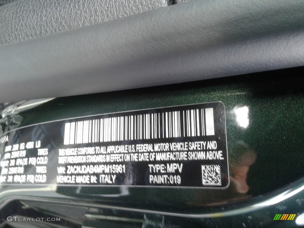 2021 Renegade Jeepster 4x4 - TechnoGreen Metallic / Black photo #27