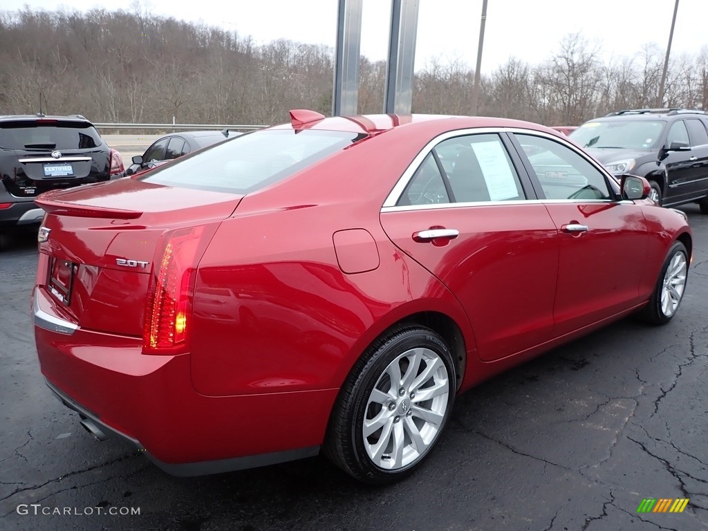 2018 ATS AWD - Red Obsession Tintcoat / Jet Black/Light Platinum photo #10