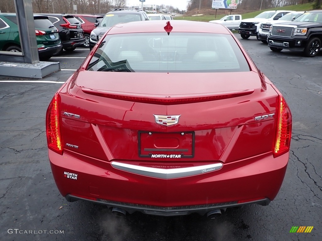 2018 ATS AWD - Red Obsession Tintcoat / Jet Black/Light Platinum photo #11