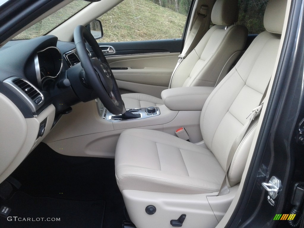 Light Frost Beige/Black Interior 2021 Jeep Grand Cherokee Limited 4x4 Photo #140431390