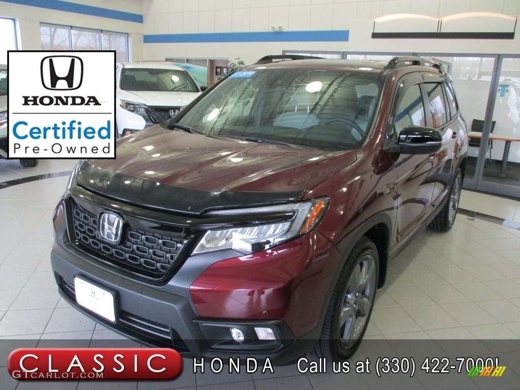 Deep Scarlet Pearl Honda Passport