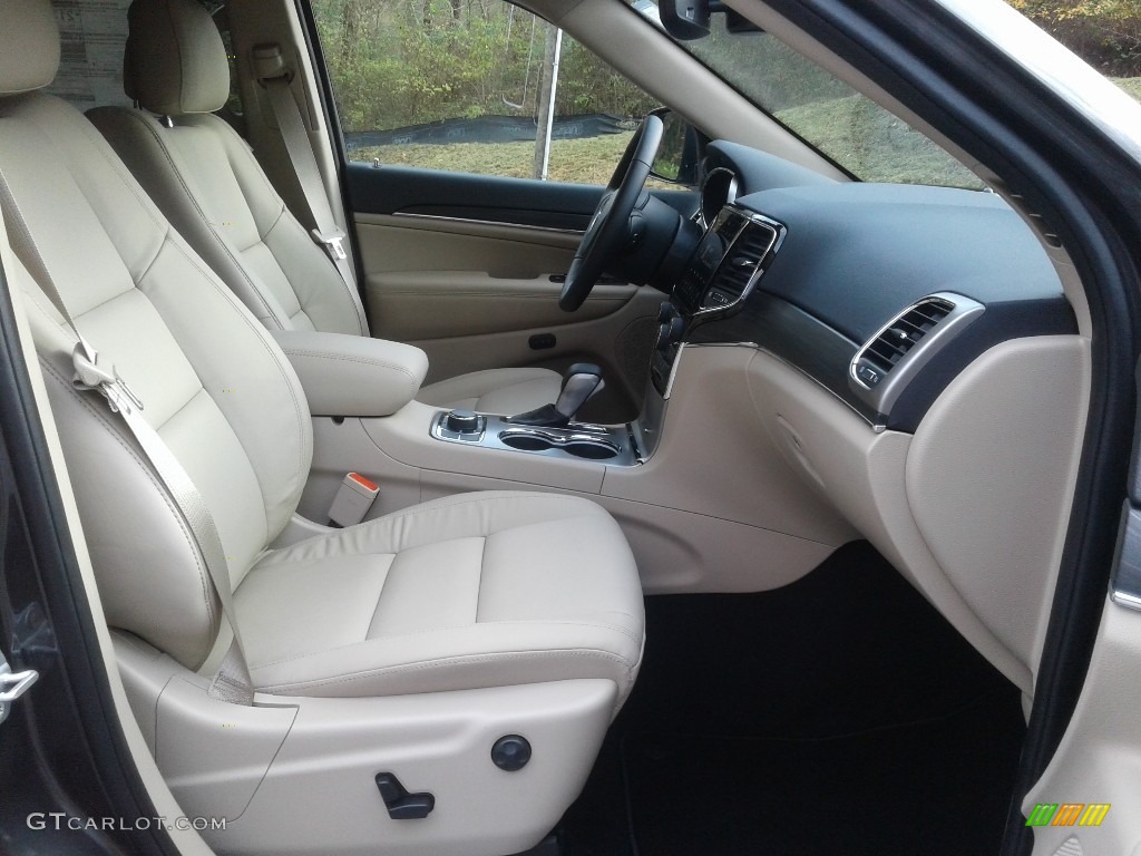 Light Frost Beige/Black Interior 2021 Jeep Grand Cherokee Limited 4x4 Photo #140431585