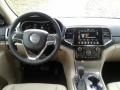 Light Frost Beige/Black 2021 Jeep Grand Cherokee Limited 4x4 Dashboard