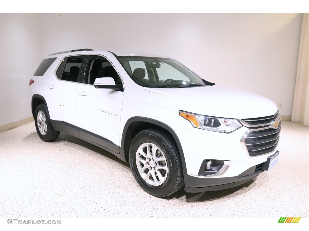 2018 Traverse LT AWD - Summit White / Jet Black photo #1