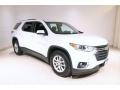 Summit White 2018 Chevrolet Traverse LT AWD