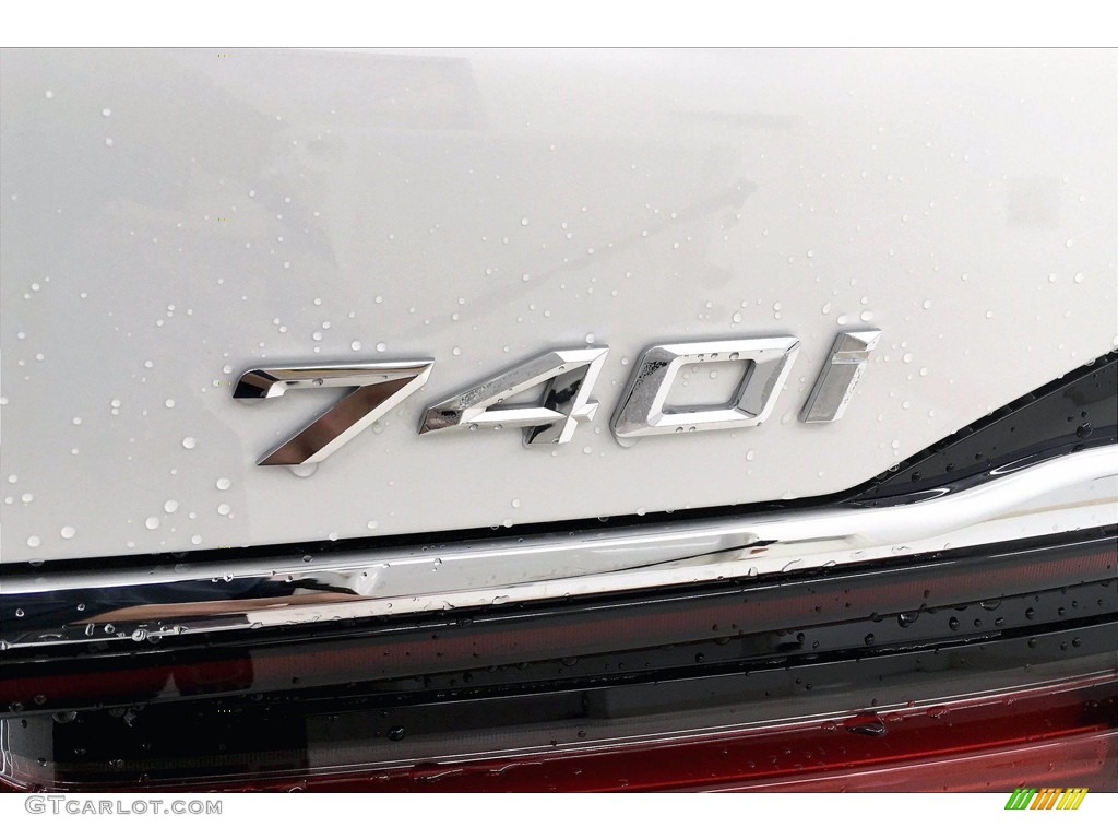 2021 7 Series 740i Sedan - Alpine White / Black photo #16