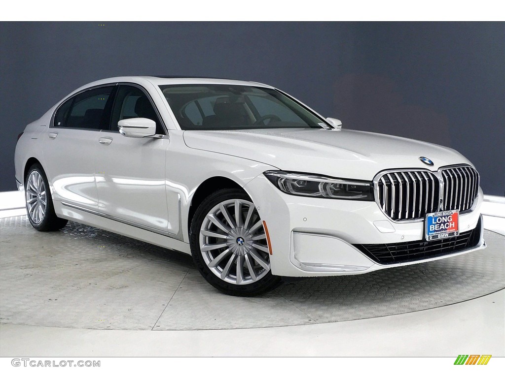 2021 7 Series 740i Sedan - Alpine White / Black photo #19