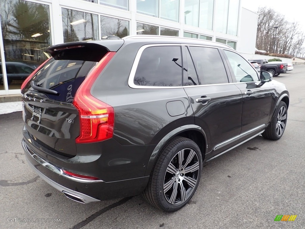 2021 XC90 T6 AWD Inscription - Pine Grey Metallic / Blonde/Charcoal photo #2