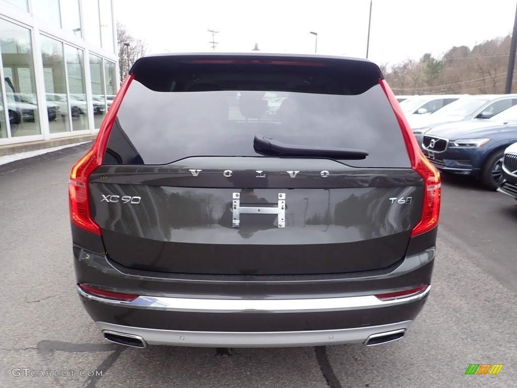 2021 XC90 T6 AWD Inscription - Pine Grey Metallic / Blonde/Charcoal photo #3