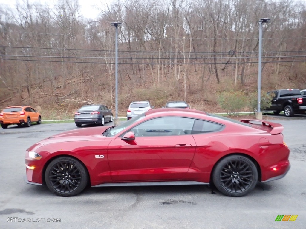 2019 Mustang GT Premium Fastback - Ruby Red / Ebony photo #5