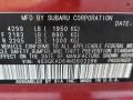 Crimson Red Pearl - Impreza Premium Sedan Photo No. 14