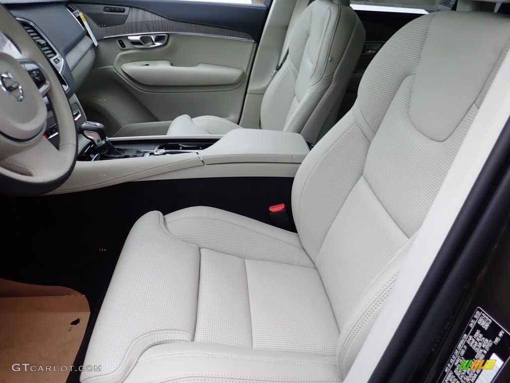 2021 XC90 T6 AWD Inscription - Pine Grey Metallic / Blonde/Charcoal photo #7