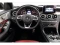 Cranberry Red/Black Dashboard Photo for 2018 Mercedes-Benz C #140434291