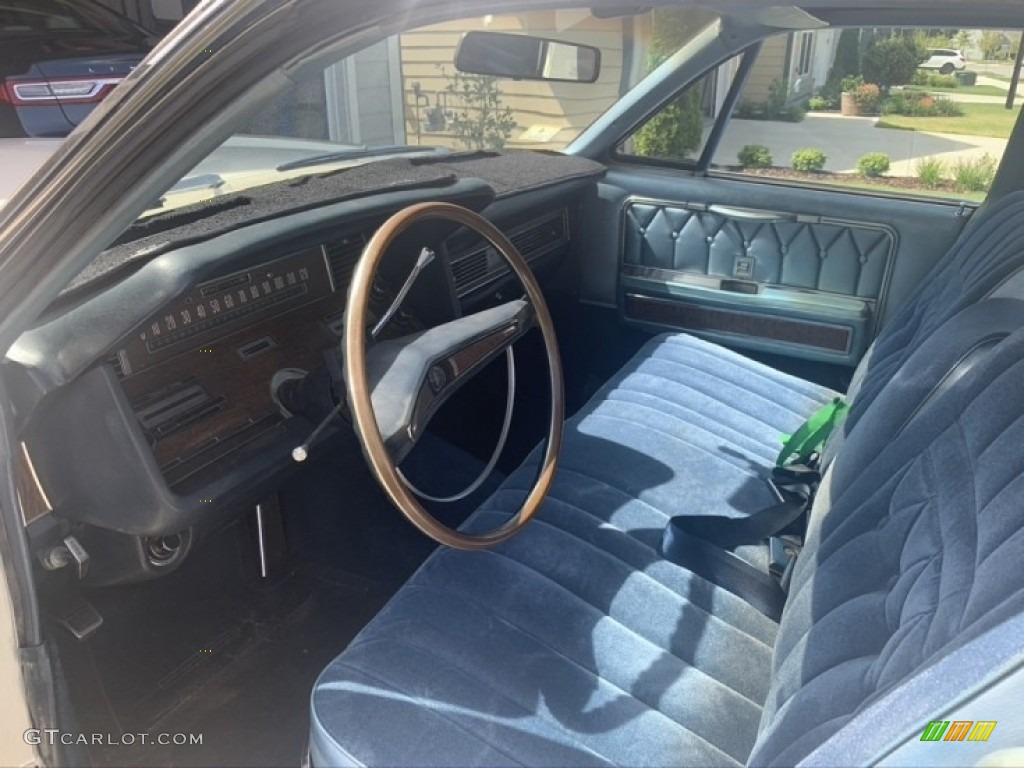 1969 Lincoln Continental Mark III Interior Color Photos