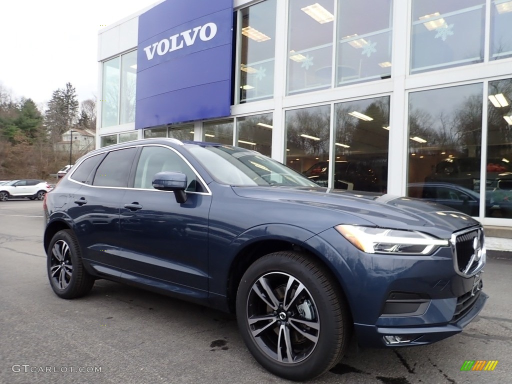 2021 Denim Blue Metallic Volvo XC60 T5 AWD Momentum 140423817 Photo