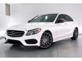 Polar White 2018 Mercedes-Benz C 300 Sedan Exterior