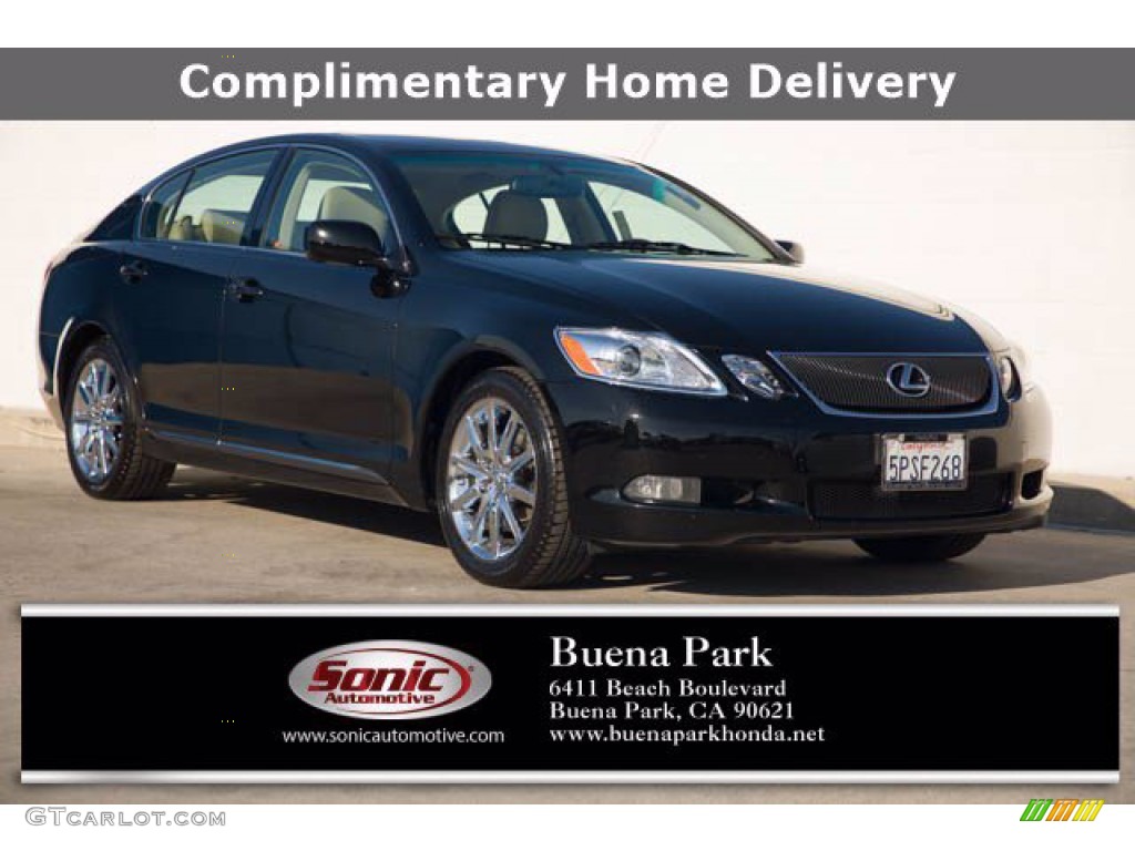 2006 GS 300 - Black Onyx / Cashmere photo #1