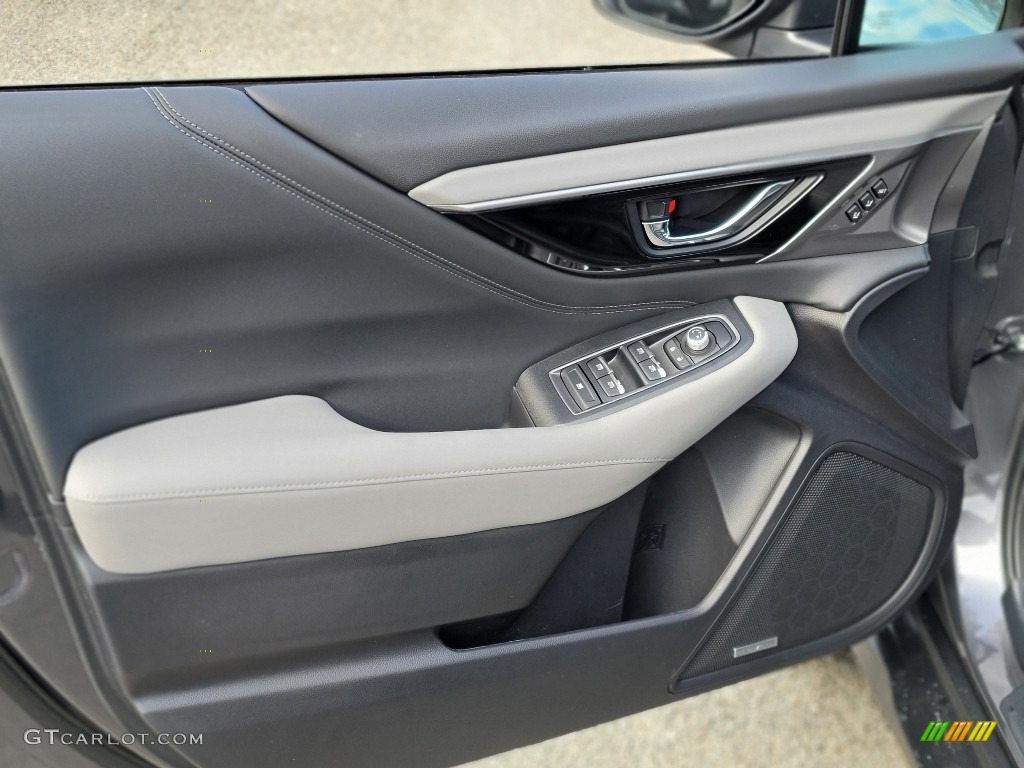 2021 Subaru Outback Limited XT Gray Door Panel Photo #140435329