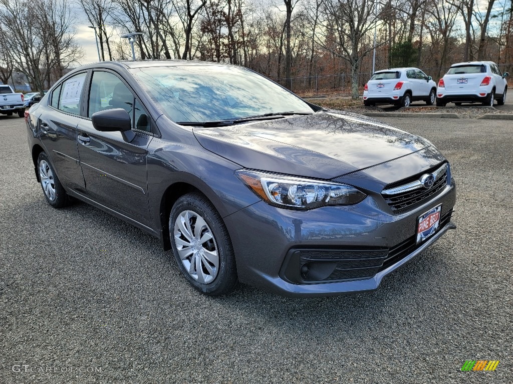 2021 Impreza Sedan - Magnetite Gray Metallic / Black photo #1