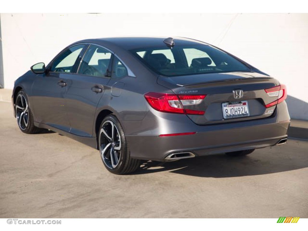 2018 Accord Sport Sedan - Modern Steel Metallic / Black photo #2