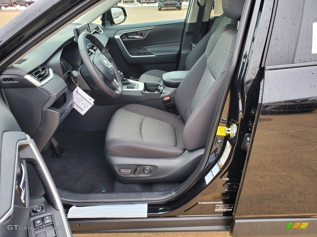 2021 RAV4 XLE AWD - Midnight Black Metallic / Black photo #2