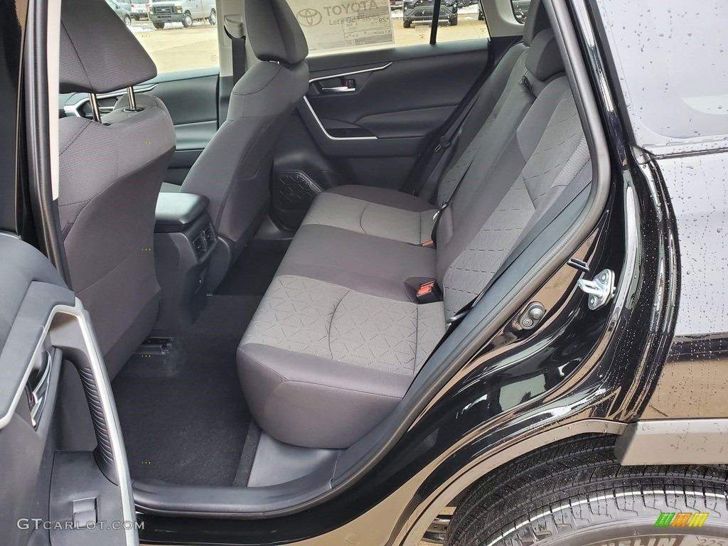 2021 RAV4 XLE AWD - Midnight Black Metallic / Black photo #3