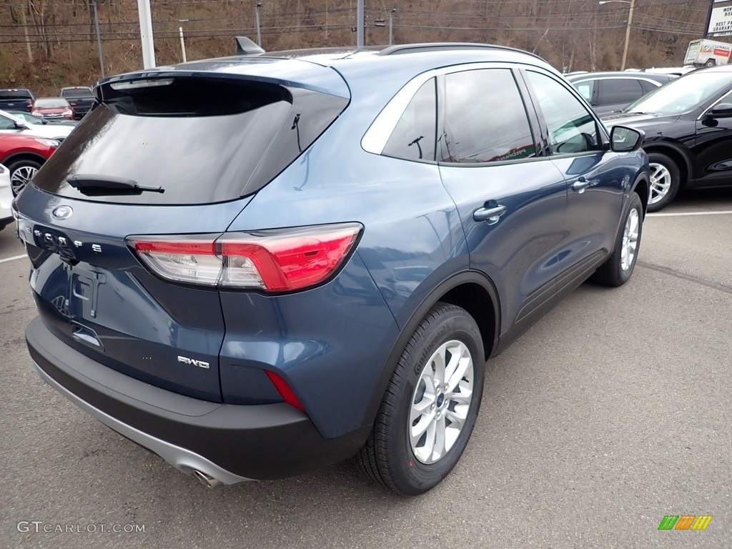 2020 Escape SE 4WD - Blue Metallic / Dark Earth Gray photo #2