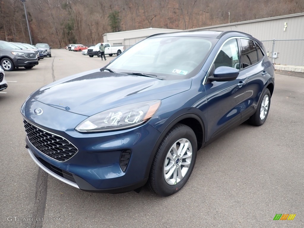 2020 Escape SE 4WD - Blue Metallic / Dark Earth Gray photo #5