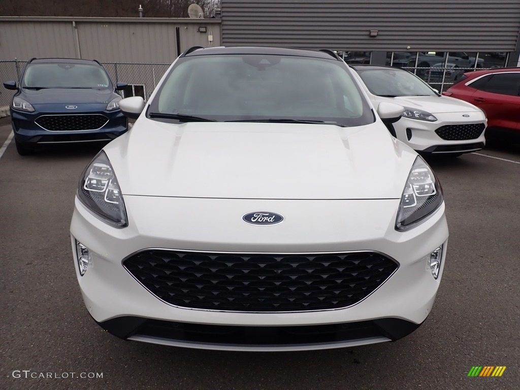 2020 Escape Titanium 4WD - Star White Metallic Tri-Coat / Ebony Black photo #4
