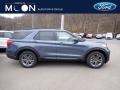 2021 Infinite Blue Metallic Ford Explorer XLT 4WD  photo #1