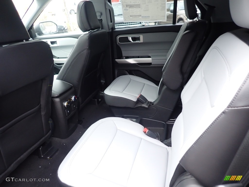 2021 Explorer XLT 4WD - Infinite Blue Metallic / Light Slate photo #8