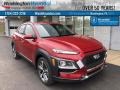 Pulse Red 2021 Hyundai Kona Limited AWD