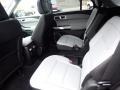 2021 Ford Explorer Light Slate Interior Rear Seat Photo