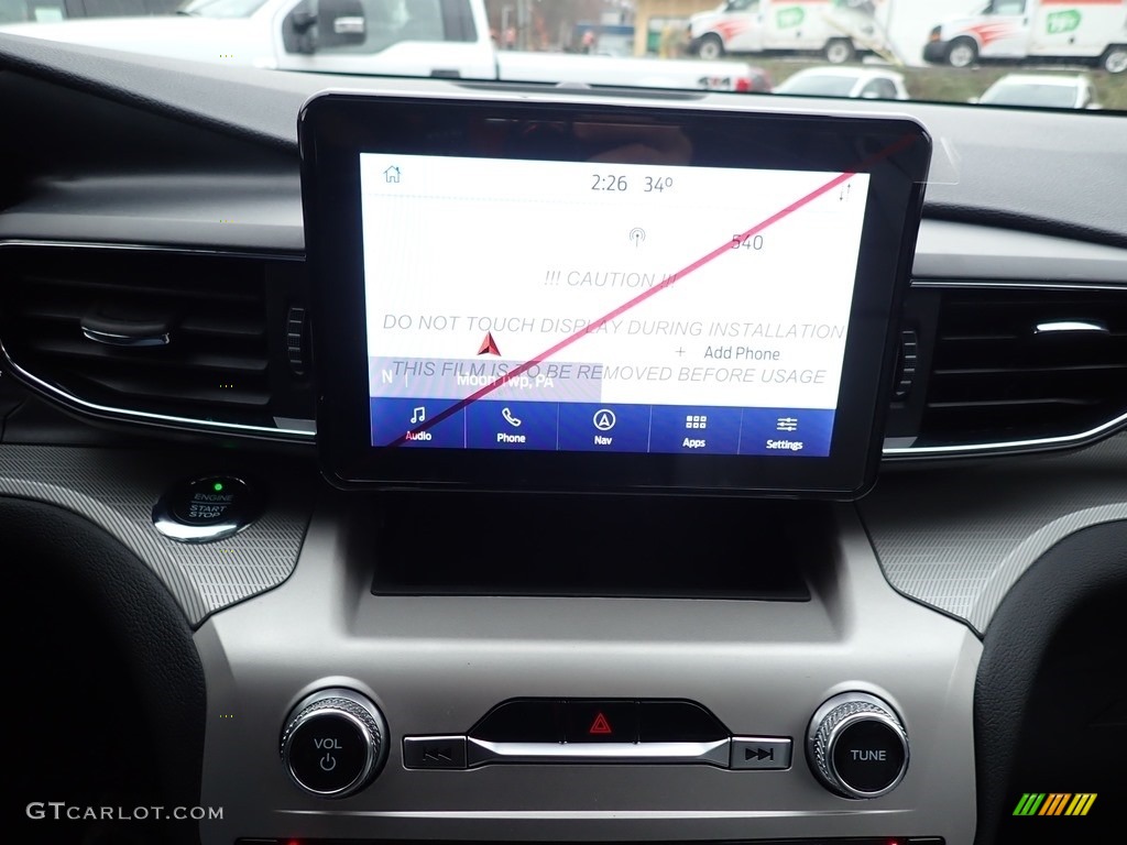 2021 Explorer XLT 4WD - Agate Black Metallic / Light Slate photo #12