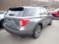 2021 Carbonized Gray Metallic Ford Explorer XLT 4WD  photo #2