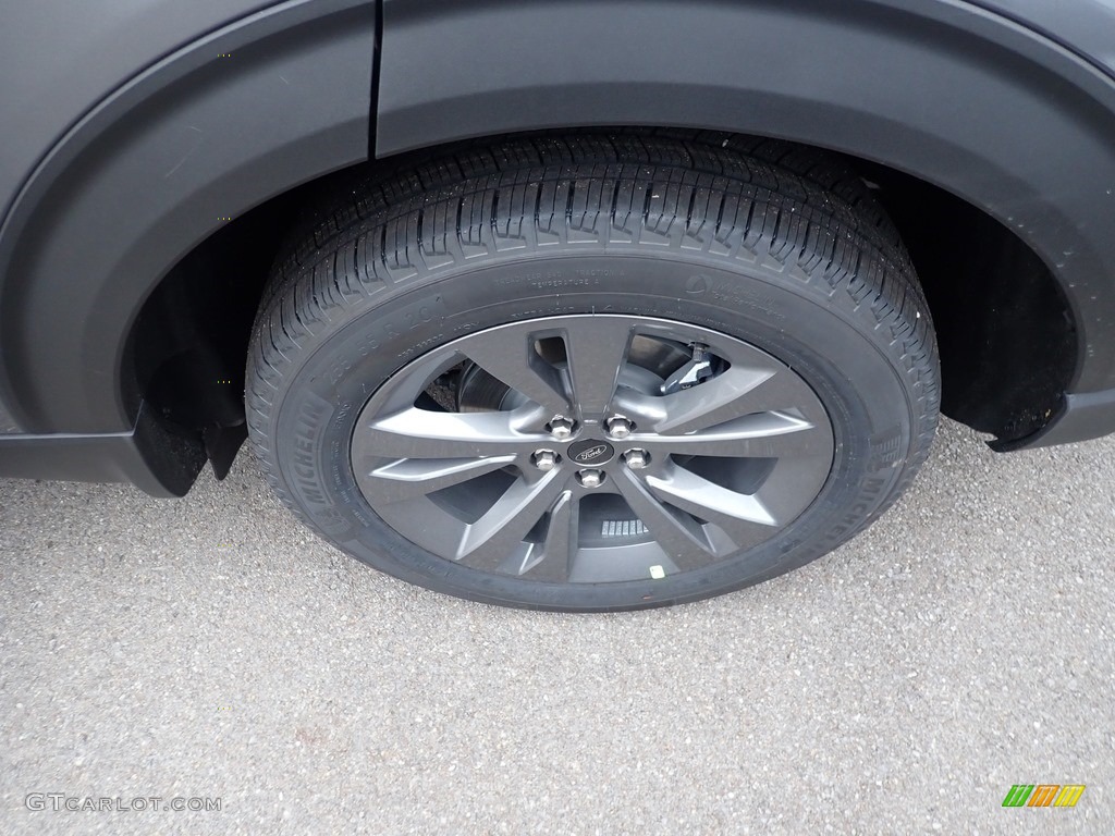 2021 Explorer XLT 4WD - Carbonized Gray Metallic / Light Slate photo #7