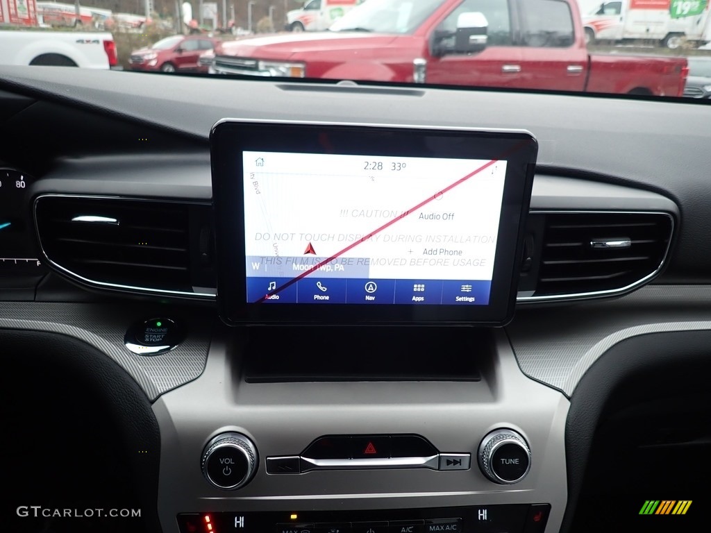 2021 Explorer XLT 4WD - Carbonized Gray Metallic / Light Slate photo #12