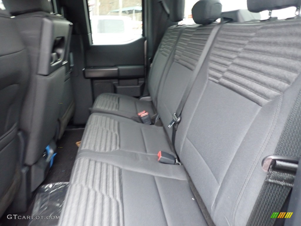 2021 Ford F150 STX SuperCab 4x4 Rear Seat Photo #140437006